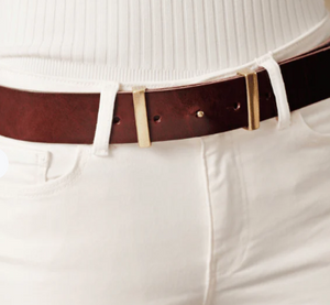 JIP Slimming Buckle-less Leather Belt