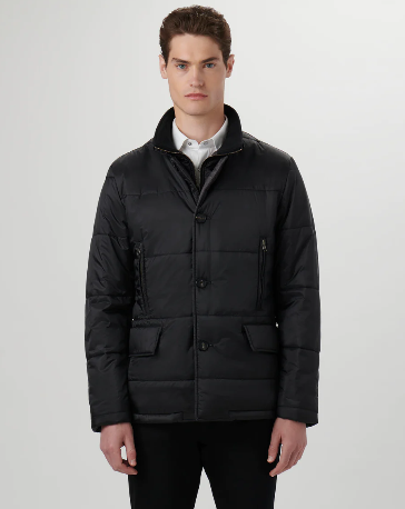 Quilted Three Quarter Length Jacket
