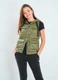 Utility Hooded Down Vest