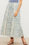 Kona Floral Cotton Lace Maxi Skirt
