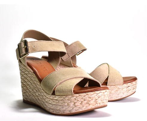 Brittany Wedge Ankle Strap