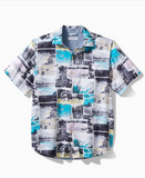 Tortola Snapshots Short-Sleeve Shirt