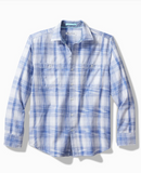 Tortola Blue Sand Check Long-Sleeve Shirt