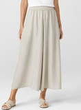 Cropped Extra Wide Gathered Pant