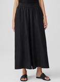 Cropped Extra Wide Gathered Pant