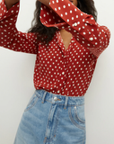 Monique Polka Dot Top