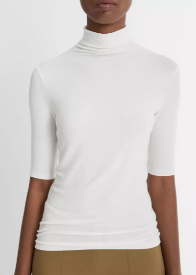 Elbow Sleeve Turtleneck