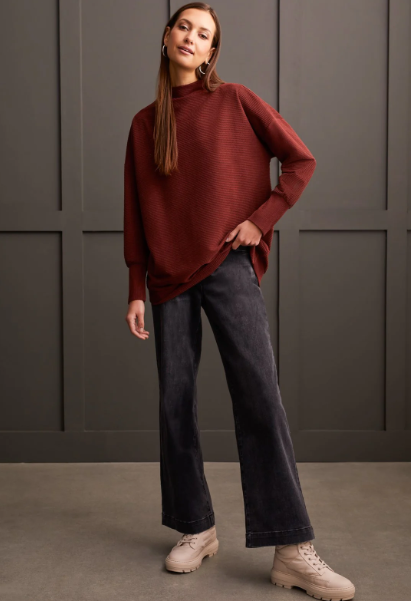 Mini Ottoman Funnel Neck Tunic