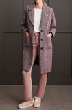 Unlined Boucle Duster Coat