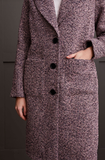 Unlined Boucle Duster Coat