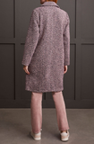 Unlined Boucle Duster Coat