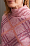 Turtle Neck Intarsia Sweater