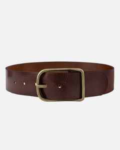 Sona Wide Leather Belt