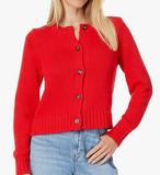 Willa Tape Yarn Crew Cardigan