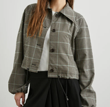 North Plaid Short Jacket