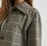 North Plaid Short Jacket