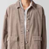 Organic Cotton Corduroy Classic Collar Jacket