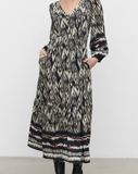 Ikat Viscose Dress