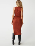 Wren Ultra Rib Midi Dress