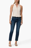 Cindy High Waist Ankle Straight Leg Jeans