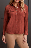 Crinkle Woven Blouse