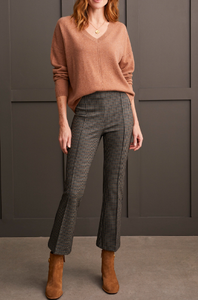 Printed Ponte Pant