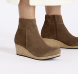 Ebba Micro Wedge Bootie