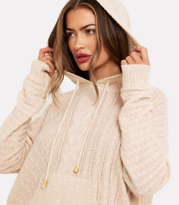 Luxe Cable Hoodie