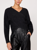 Hughes Wrap Front Sweater