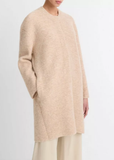 Textured Soft Sculpted Car Coat