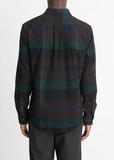 Sierra Corduroy Plaid Long Sleeve V-Neck