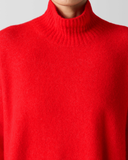 Cashmere Silk Boucle Bliss Turtleneck Box Top