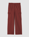 Boiled Wool Jersey Full Length Cargo Pant