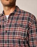 Jimmy Knit Flannel Shirt Jacket