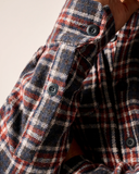 Jimmy Knit Flannel Shirt Jacket