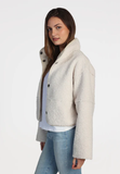 Lux Sherpa Casey Crop Jacket