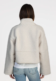 Lux Sherpa Casey Crop Jacket