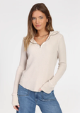 Ashlyn Zip Neck Pullover