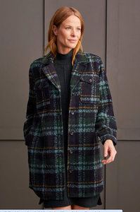 Boucle Plaid Jacket