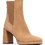 Rosemary Oily Suede Heel Bootie