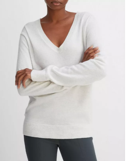 Cashmere Weekend V-Neck Sweater