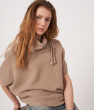 Extrafine Baby Wool Tneck Poncho