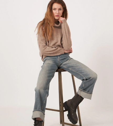 Cashmere Turtle Neck Sweater