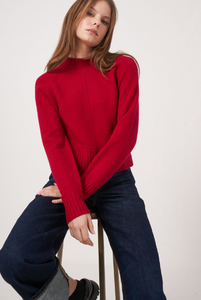 Cashmere Mock Neck