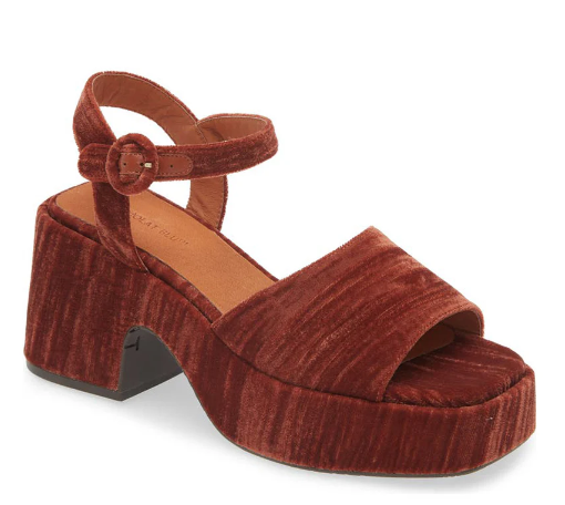 Helga Ankle Strap Platform Sandal