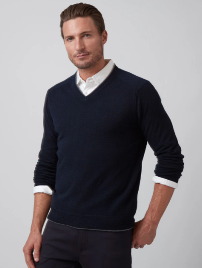 Garrett Pure Cashmere V-neck