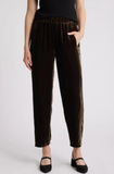 Velvet Lantern Ankle Pant