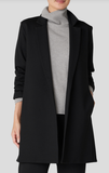 Washable Flex Ponte Long Blazer