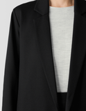 Washable Flex Ponte Long Blazer