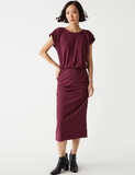 Pippa Ultra Rib Empire Dress